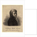 Portrait of the composer Wolfgang Amadeus Mozart, after 1824 by Pierre Alexandre Tardieu