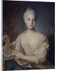 Portrait of Countess Anna Vorontsova, ca 1758 by Louis Tocqué