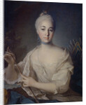 Portrait of Countess Anna Vorontsova, ca 1758 by Louis Tocqué