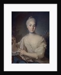 Portrait of Countess Anna Vorontsova, ca 1758 by Louis Tocqué