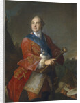 Portrait of Count Kirill Razumovsky, the last Hetman of Ukraine, 1758 by Louis Tocqué