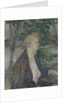 Woman seated in a Garden, 1891 by Henri de Toulouse-Lautrec