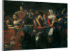 Merry Company with Fortune Teller, 1631 by Valentin de Boullogne