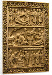 The Baptism of Clovis, ca 850 by West European Applied Art