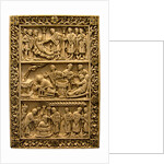 The Baptism of Clovis, ca 850 by West European Applied Art
