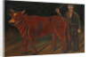 Farmer with Bull, 1916 by Niko Pirosmani