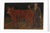 Farmer with Bull, 1916 by Niko Pirosmani