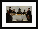 Six Princes (Feast), 1905-1907 by Niko Pirosmani