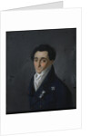Portrait of Christofor Ekimovich Abamelik-Lazarev, 1820 by Karl Wilhelm Bardou