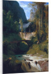 Gorge near Amalfi, 1831 by Carl Blechen