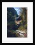 Gorge near Amalfi, 1831 by Carl Blechen