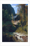 Gorge near Amalfi, 1831 by Carl Blechen