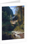 Gorge near Amalfi, 1831 by Carl Blechen