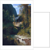 Gorge near Amalfi, 1831 by Carl Blechen