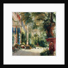 The Interior of the Palm House, 1832-1833 by Carl Blechen