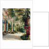 The Interior of the Palm House, 1832-1833 by Carl Blechen