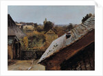 View of Roofs and Gardens, 1835 by Carl Blechen
