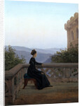 Woman on the Balcony, 1824 by Carl Gustav Carus