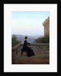 Woman on the Balcony, 1824 by Carl Gustav Carus
