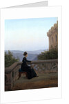 Woman on the Balcony, 1824 by Carl Gustav Carus