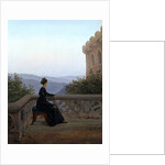 Woman on the Balcony, 1824 by Carl Gustav Carus