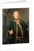 Portrait of the General Fyodor Berchman, 1762 by Carl Ludwig Johann Christineck
