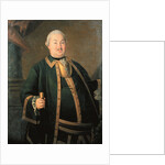 Portrait of the General Fyodor Berchman, 1762 by Carl Ludwig Johann Christineck