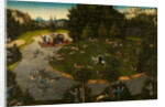 Stag Hunt with the Elector Frederick the Wise, 1529 by Lucas Cranach the Elder