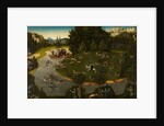 Stag Hunt with the Elector Frederick the Wise, 1529 by Lucas Cranach the Elder