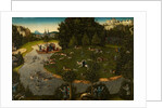 Stag Hunt with the Elector Frederick the Wise, 1529 by Lucas Cranach the Elder