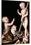 Christ and John the Baptist as Children, c.1535 by Lucas Cranach the Elder