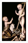 Christ and John the Baptist as Children, c.1535 by Lucas Cranach the Elder