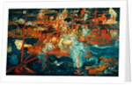 Russo-Japanese Sea Battle, c. 1918 by August Deusser