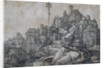 Saint Anthony in front of the town, 1519 by Albrecht Dürer
