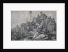 Saint Anthony in front of the town, 1519 by Albrecht Dürer