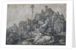 Saint Anthony in front of the town, 1519 by Albrecht Dürer
