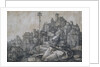 Saint Anthony in front of the town, 1519 by Albrecht Dürer