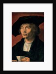 Portrait of Bernhard von Reesen, 1521 by Albrecht Dürer