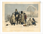 Near Smarhon on December 3, 1812, 1820s by Christian Wilhelm von Faber du Faur