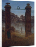 The Cemetery, ca 1825 by Caspar David Friedrich