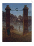 The Cemetery, ca 1825 by Caspar David Friedrich