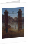 The Cemetery, ca 1825 by Caspar David Friedrich