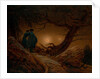 Two Men Contemplating the Moon, ca 1820 by Caspar David Friedrich