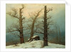 Cairn in Snow, 1807 by Caspar David Friedrich