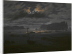 Northern Sea in the Moonlight, c. 1823 by Caspar David Friedrich