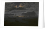 Northern Sea in the Moonlight, c. 1823 by Caspar David Friedrich