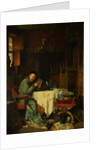 The Collector, 1880 by Eduard von Gruetzner