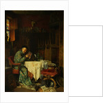 The Collector, 1880 by Eduard von Gruetzner