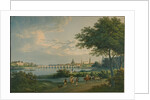 View of Dresden, 1810 by Christian Gottlieb Hammer