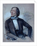 Hans Christian Andersen, 1845 by Carl Hartmann